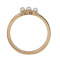 Gouden ring met parel